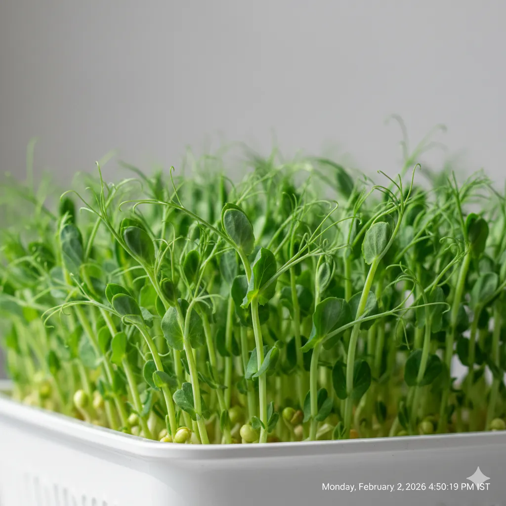 Peas Microgreens